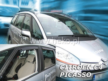Owiewki przód+tył CITROEN C4 PICASSO   Mk1   5d  2006-2013R  (+OT)