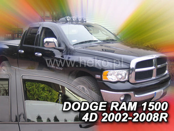 Owiewki przód DODGE RAM 1500        4d  2002-2008R.