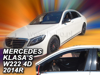 Owiewki przód MERCEDES klasa S, W 222, 4d 2013r. →