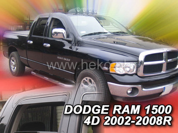 Owiewki przód+tył DODGE RAM 1500        4d  2002-2008R.(+OT)