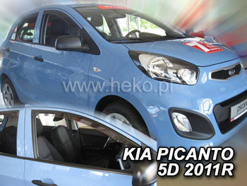 Owiewki przód KIA PICANTO II   5d   2011-2017r.