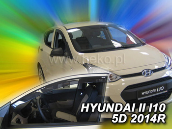 Owiewki przód HYUNDAI i10  II       5d 2014-2019R