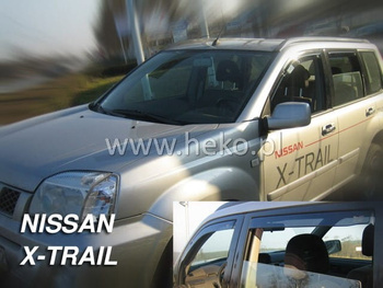 Owiewki przód+tył NISSAN X-TRAIL I  (T30)  5d  2001 – 09.2007r. (+OT)