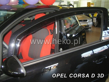 Owiewki przód OPEL CORSA  D/E  3d  2006-2019R