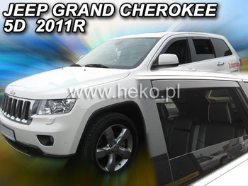 Owiewki przód+tył JEEP GRAND CHEROKEE                5d  2011r.→ (+OT)