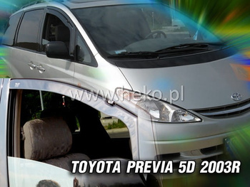 Owiewki przód TOYOTA PREVIA 5D 2000 – 2005R.