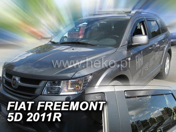 Owiewki przód+tył FIAT FREEMONT   5d 2011-2015R.(+OT)