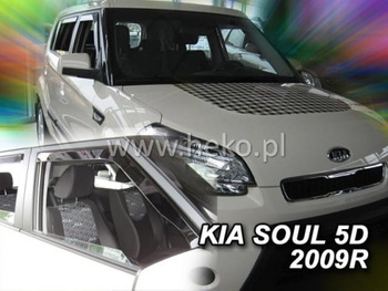Owiewki przód KIA SOUL I  5d 2009-2014R.