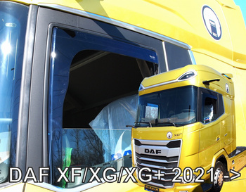 Owiewki przód DAF XF/XG/XG+                      2021r →   (wersja bez lusterek)