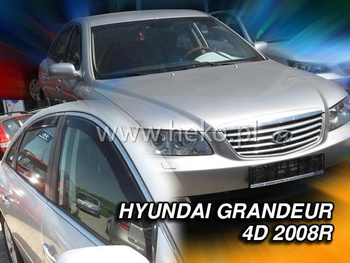 Owiewki przód+tył HYUNDAI GRANDEUR  TG     4d  2005-2011r.(+OT)