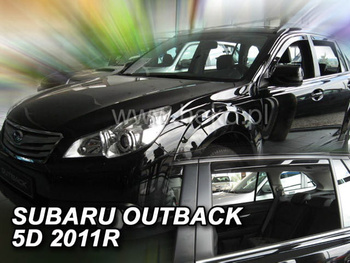Owiewki przód+tył SUBARU OUTBACK (IV) 5D 2009-2014r.(+OT)