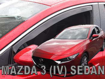 Owiewki przód MAZDA 3  IV    4d  2019R. →SEDAN