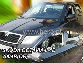 Owiewki przód SKODA OCTAVIA II  4/5d  2004-2013r.(OR)