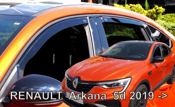 Owiewki przód+tył RENAULT Arkana 5d 2019-> (+OT)