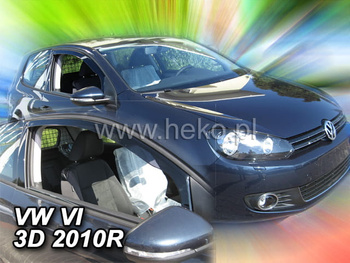 Owiewki przód VW GOLF VI  3d  2009-2012r.