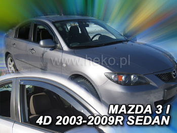 Owiewki przód MAZDA 3   I        5d  2003-2009r.