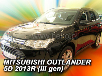 Owiewki przód MITSUBISHI OUTLANDER  (III gen)      5d  2012r. →