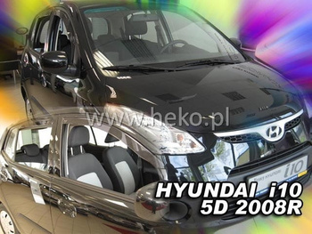 Owiewki przód+tył HYUNDAI i10  I          5d 2007-2013R  (+OT)