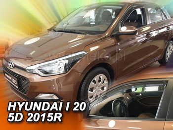 Owiewki przód HYUNDAI i20    II  5d 2015-2020R