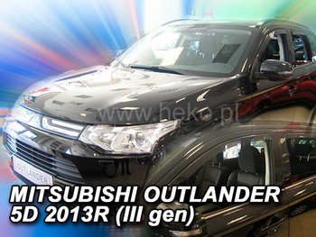 Owiewki przód+tył MITSUBISHI OUTLANDER  (III gen)      5d  2012r. → (+OT)