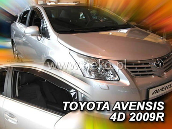 Owiewki przód TOYOTA AVENSIS  III    T27 4/ 5d  2009r.→