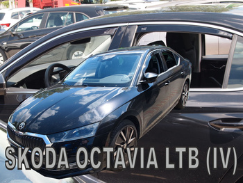 Owiewki przód+tył SKODA OCTAVIA  IV 5d  2020r.→ (+OT) LTB