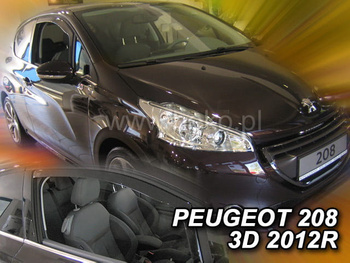 Owiewki przód PEUGEOT 208  I   3D 2012-2019R