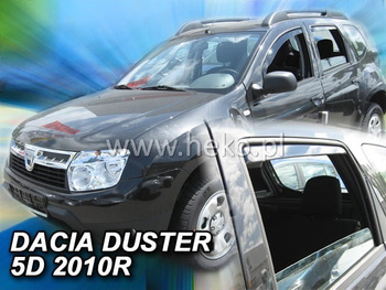 Owiewki przód+tył DACIA DUSTER I    5d 2010-2018R.(+OT)