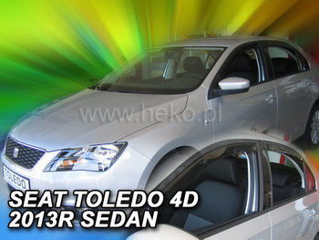 Owiewki przód+tył SEAT TOLEDO IV 5D 2013R.→(+OT) LTB