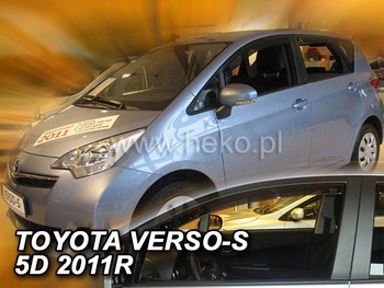 Owiewki przód TOYOTA VERSO-S  5D 2011R.→