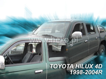 Owiewki przód+tył TOYOTA HILUX  VI   4d  1998 – 2005r. (MK5) (+OT)