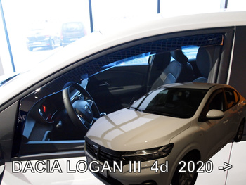 Owiewki przód DACIA LOGAN             III      4d 2020-> sed