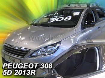 Owiewki przód PEUGEOT 308 II 5D 2013-2021R. HTB/SW