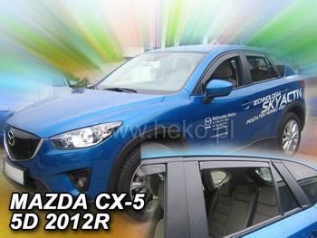 Owiewki przód+tył MAZDA CX – 5            5d  2011-2017R. (+OT)