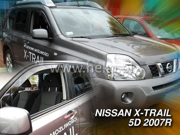 Owiewki przód+tył NISSAN X-TRAIL II (T31)   5D  09.2007-2013R. (+OT)