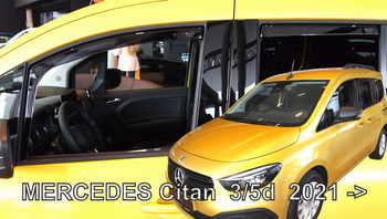 Owiewki przód+tył MERCEDES CITAN   II    5d     2021r   →  (+OT)