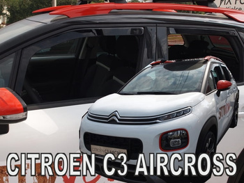 Owiewki przód+tył CITROEN C3 AIRCROSS  5d 2017r.→(+OT)