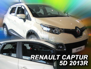 Owiewki przód+tył RENAULT CAPTUR I 5D  2013-2019r.(+OT)