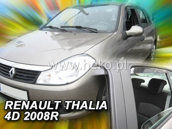 Owiewki przód+tył RENAULT THALIA  4d 11/2008-2013r.(+OT)