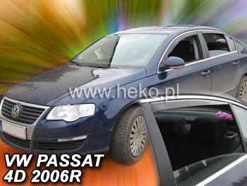 Owiewki przód+tył VW PASSAT  B6/B7  sedan  4d  03/2005-2015r. (+OT)