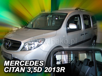 Owiewki przód+tył MERCEDES CITAN  I     W 415 3/5D  2012-2021r (+OT)