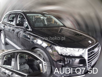 Owiewki przód+tył AUDI Q7 II            5d 2015r.→ (+OT)