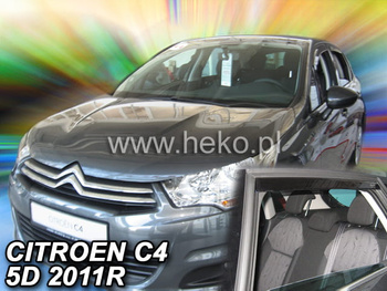 Owiewki przód+tył CITROEN C4 II                  5d 2010-2017r.(+OT) htb