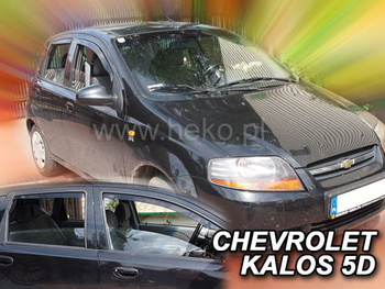 Owiewki przód+tył CHEVROLET KALOS    5d 2004-2008R(+OT) HTB