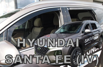 Owiewki przód+tył HYUNDAI SANTA FE  IV     5d 2018R  → (+OT)