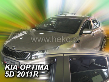 Owiewki przód+tył KIA OPTIMA (TF) (IIIgen)    4d  2010-2015r. (+OT)