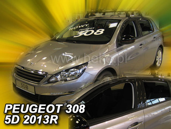 Owiewki przód+tył PEUGEOT 308 II 5D 2013-2021R.(+OT)