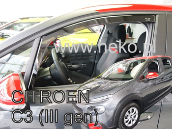 Owiewki przód CITROEN C3 III              5d 2017r.→