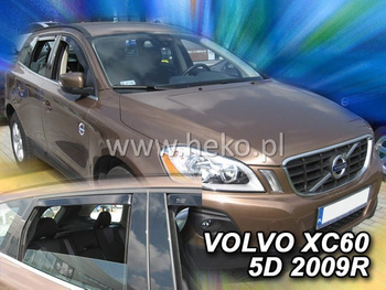 Owiewki przód+tył VOLVO XC60 I  5D 2008-2017R.(+OT)