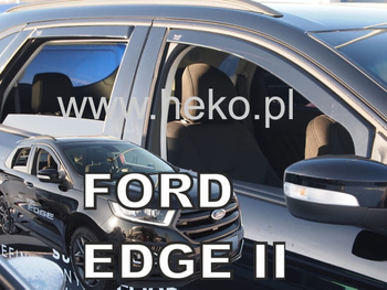 Owiewki przód+tył FORD  EDGE II          5d 2016R.→(+OT)